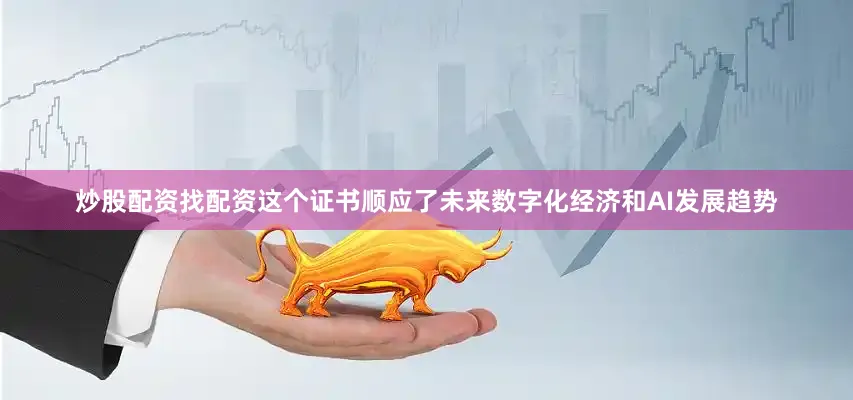 炒股配资找配资这个证书顺应了未来数字化经济和AI发展趋势